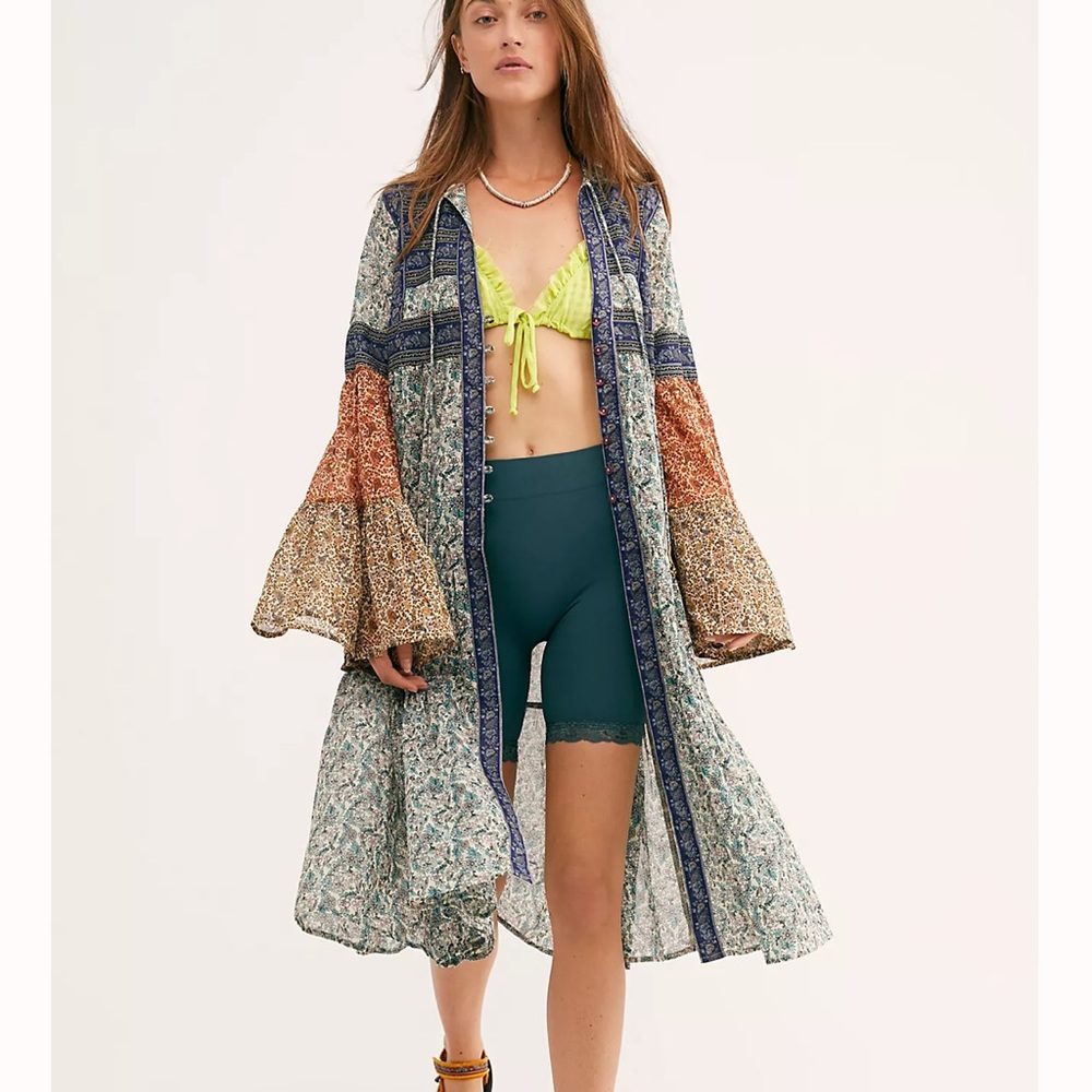 FREE PEOPLE Music Of The Night Maxi Top
